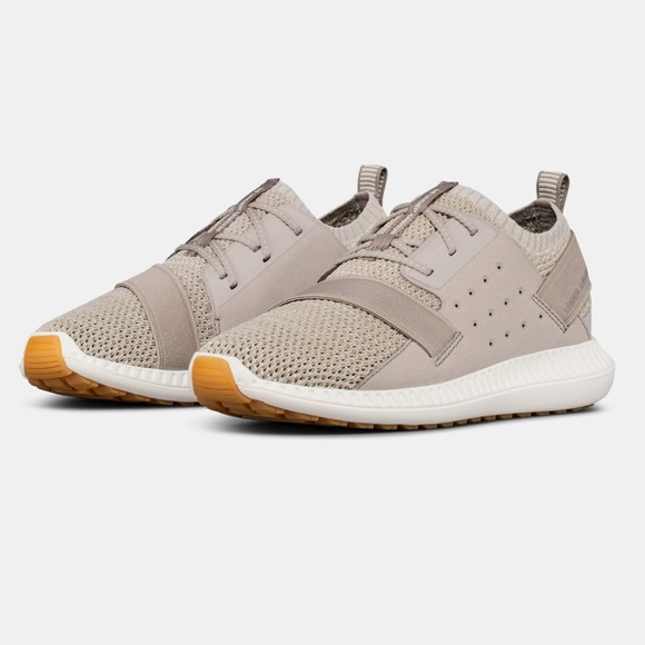 tan under armour shoes